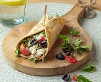 Griekse wrap